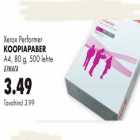 Koopiapaber Xerox Performer