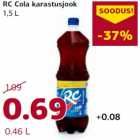 Магазин:Comarket,Скидка:Прохладительный напиток RC Cola
1,5 л