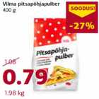 Магазин:Comarket,Скидка: Порошок для пиццы Vilma
400 г