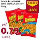 Картофельные закуски Lorenz 