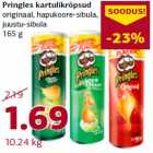 Магазин:Comarket,Скидка:Картофельные чипсы Pringles