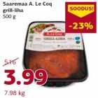 Allahindlus - Saaremaa A. Le Coq
grill-liha
500 g
