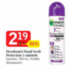 Allahindlus - Deodorant Floral Fresh
Protection 5 naistele