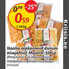 Itaalia makaronid durum nisujahust Majora, 500 g