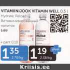 VITAMIINIJOOK VITAMIN WELL 0,5 L