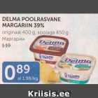 Allahindlus - DELMA POOLRASVANE MARGARIIN 39%