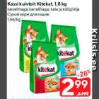 Allahindlus - Kassi kuivtoit Kitekat, 1,8 kg

