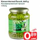 Allahindlus - Konservherned Favorit, 660 g
