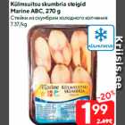 Külmsuitsu skumbria steigid
Marine ABC, 270 g
