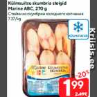 Allahindlus - Külmsuitsu skumbria steigid
Marine ABC, 270 g
