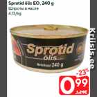 Sprotid õlis EO, 240 g
