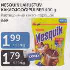 NESQUIK LAHUSTUV KAKAOJOOGIPULBER 400 G
