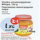 Virsiku-viinamarjapüree Milupa