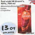 Alkohol - Šoti viski W.Grant`s