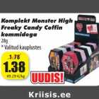 Komplekt Monster High
Freaky Candy Coffin
kommidega
28g