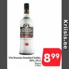 Viin Russian Standard Vodka,
40%, 50 cl 