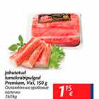 Jahutatud lumekrabipulgad Premium, Vici, 150 g