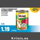 KITEKAT KONSERVTOIT KASSIDELE 800 G