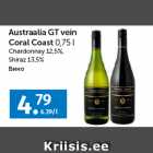 Austraalia GT vein 
Coral Coast 
0,75 l