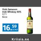 Viski Jameson 
Irish Whiskey 40% 
0,7 l