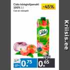 Cido köögiviljamahl 
100% 
1 l