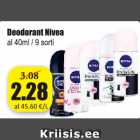 Allahindlus - Deodorant Nivea