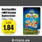 Heeringafilee rullid kurgiga Kapten Grant