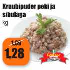 Kruubipuder peki ja sibulaga kg