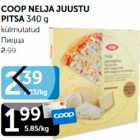 COOP NELJA JUUSTU PITSA 340 g