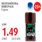 Mustsõstra siirup