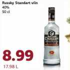 Allahindlus - Russky Standart viin 40% 50 cl