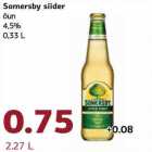 Allahindlus - Somersby siider õun 4,5%, 0,33 L
