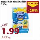 Магазин:Comarket,Скидка:Nestle рисовая каша с бананом 230 г