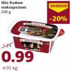 Allahindlus - Nõo Kodune maksapasteet 200 g