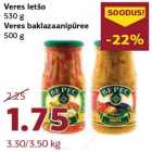 Магазин:Comarket,Скидка:Лечо Veres 530 г;
 баклажаны Veres
500 г