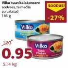 Магазин:Comarket,Скидка:Консервированный тунец Vilko

