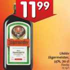 Alkohol - Liköör
Jägermeister,
35%, 70 cl