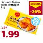 Allahindlus - Härmavili Kodune
pärmi-lehttaigen
1 kg