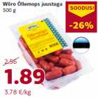 Wõro Õllemops juustuga
500 g