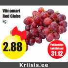 Allahindlus - Viinamari
Red Globe
kg
