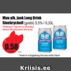 Allahindlus - Muu alk. jook Long Drink
Sinebrychof