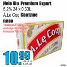 Hele õlu Premium Export