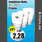 Joogiklaas Maku
3tk / 280m