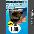 Fotoalbum liimköitega