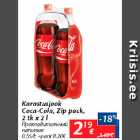 Allahindlus - Karastusjook Coka-Cola, Zip pack, 2 tk x 2 l