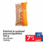 Röstitud ja soolatud pistaatsiapähklid, 500 g