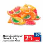 Allahindlus - Marmelaadilõigud Eksootik, 1 kg