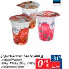Jogurtikreem Saare, 400 g