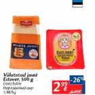 Viilutatud juust Estover, 500 g
