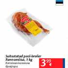 Suitsutatud pool-broiler Rannamõisa, 1 kg